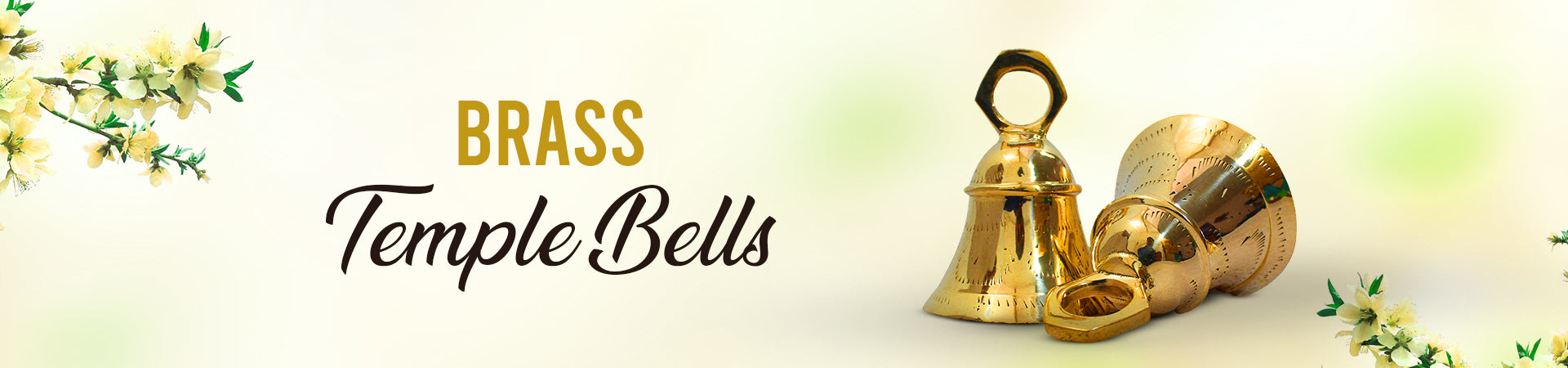 Loose Brass temple Bells