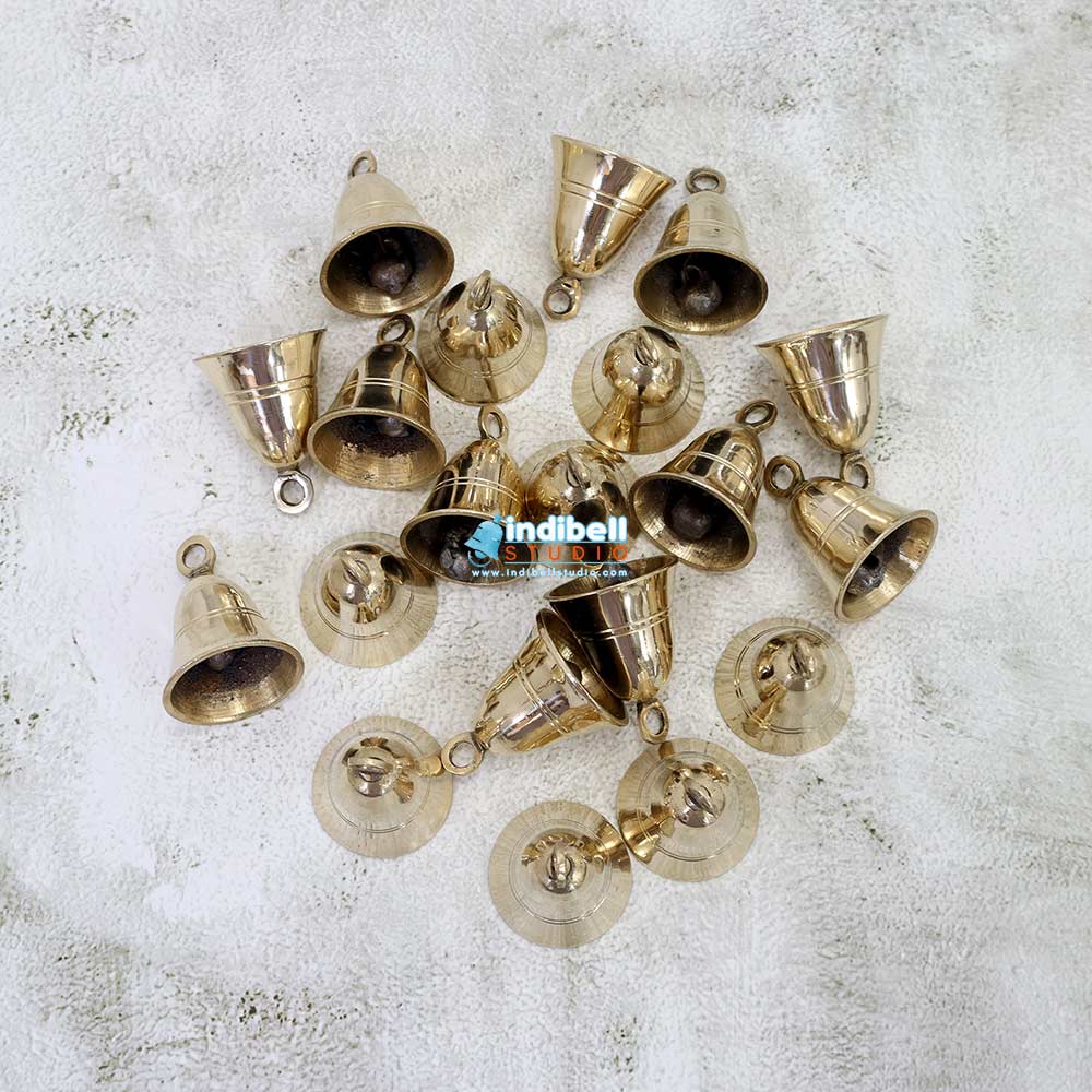 Gold Brass Home Temple Decoration Bells