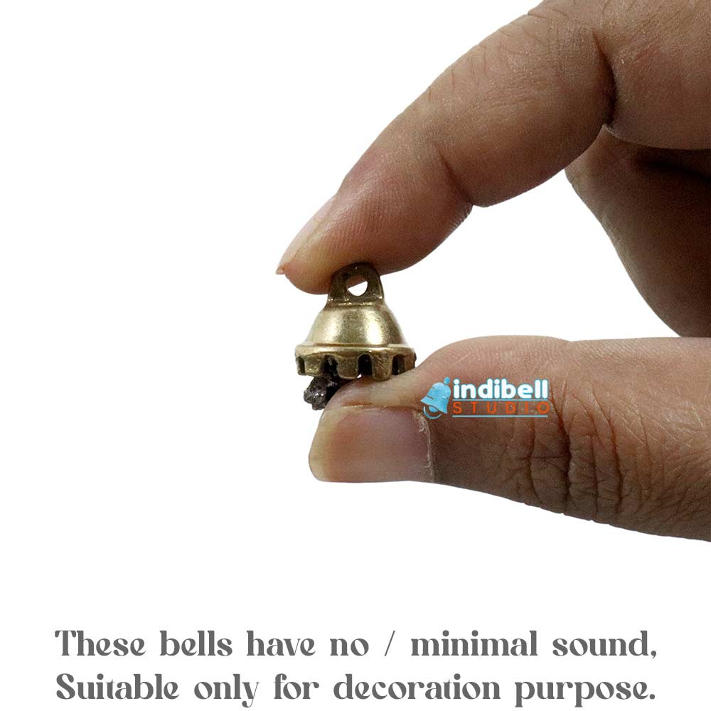 Tiny Micro Brass Elephant Claw Bells of Trims Crafts Jewelry