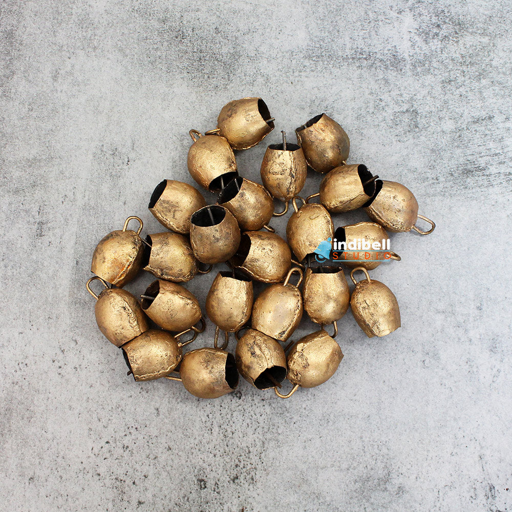 Mini Small Semi Circle Rustic Mongolian Wedding Decor DIY Bells